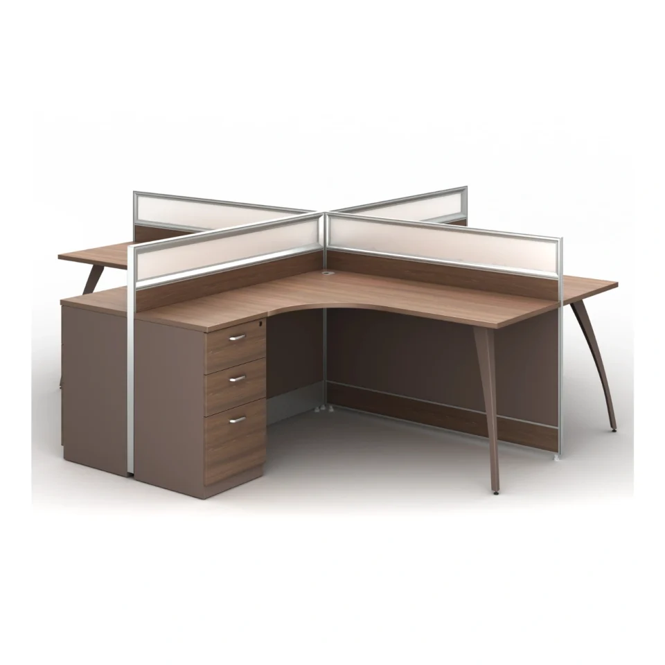 four person workstation